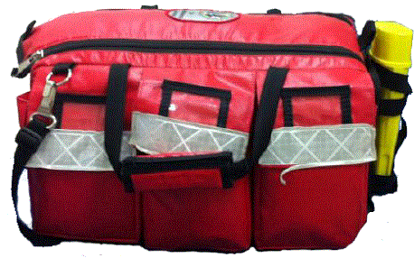Rural Emergency Responders Network - Red supply bag