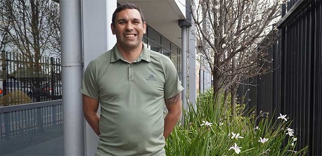 Pictured - Joel is one of three members of our Cultural Healing Team